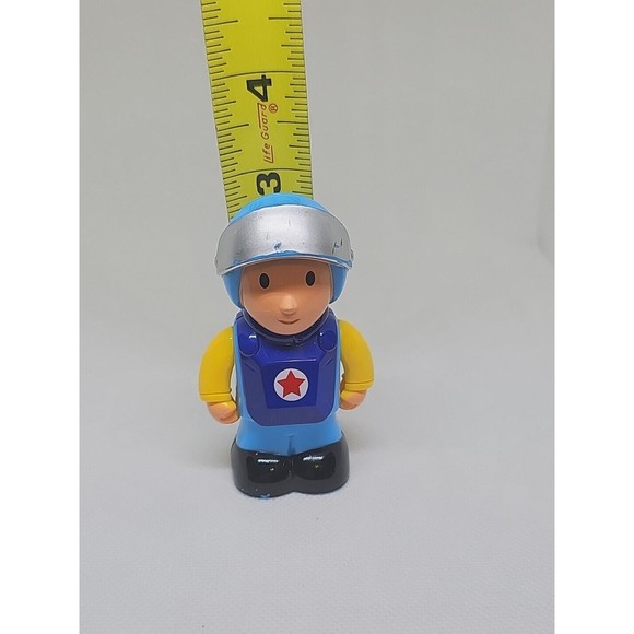 Driver for My First Cartoon RC Car Figure 3" Blue/Yellow Liberty Imports - Picture 5 of 5